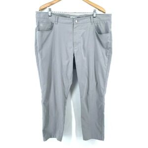 PETER MILLAR EB66 Gale Grey Performance Chino Pants 40 x 29* Five Pocket Golf